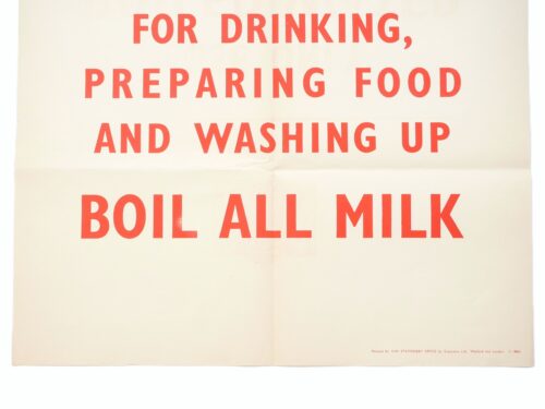 Boil All Milk WW2 Poster - Image 2
