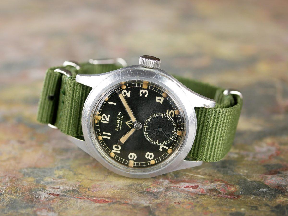 Buren on sale military watch