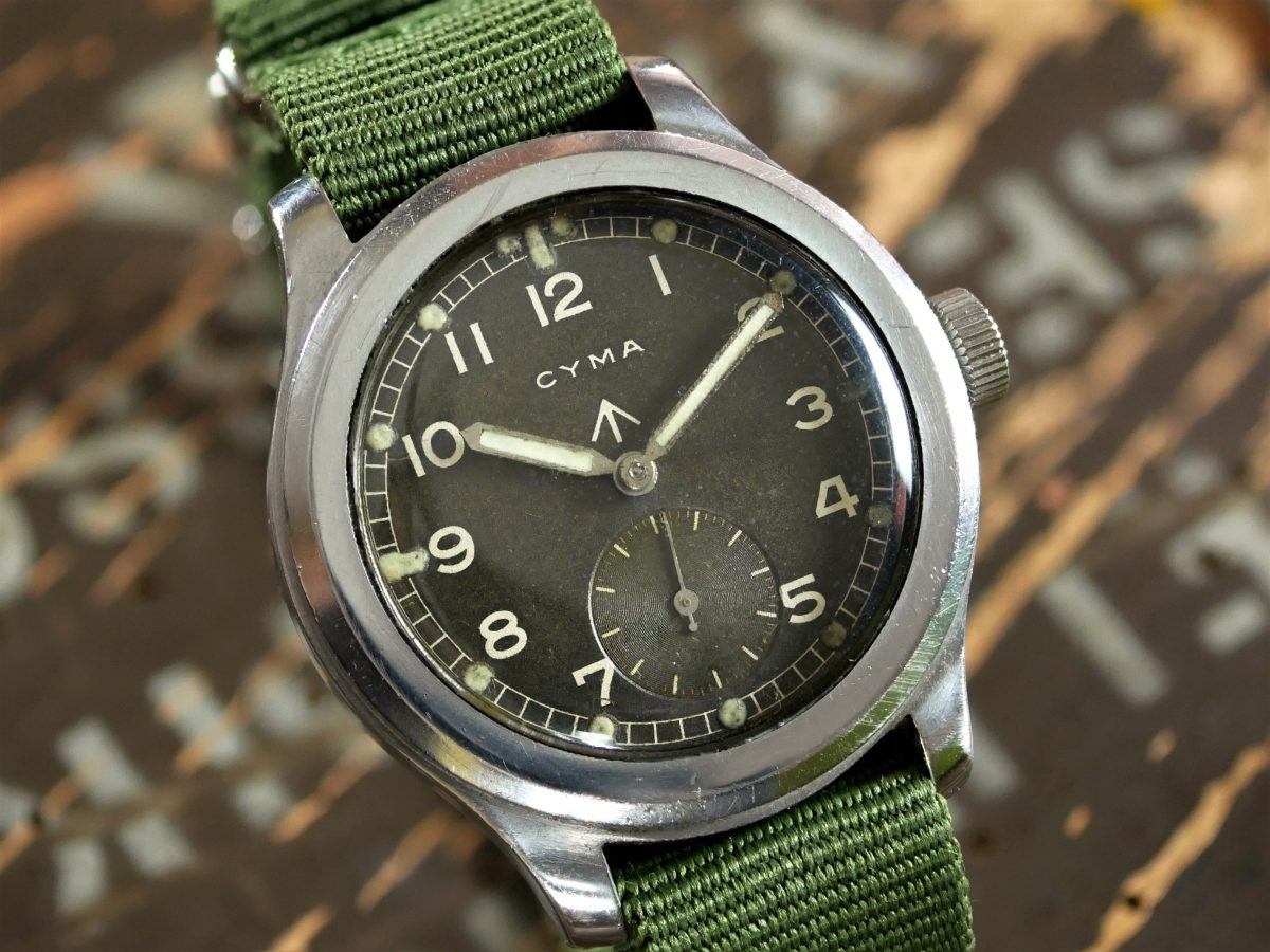 Cyma WWW Dirty Dozen British Army Military Watch c.1945 Sold Finest