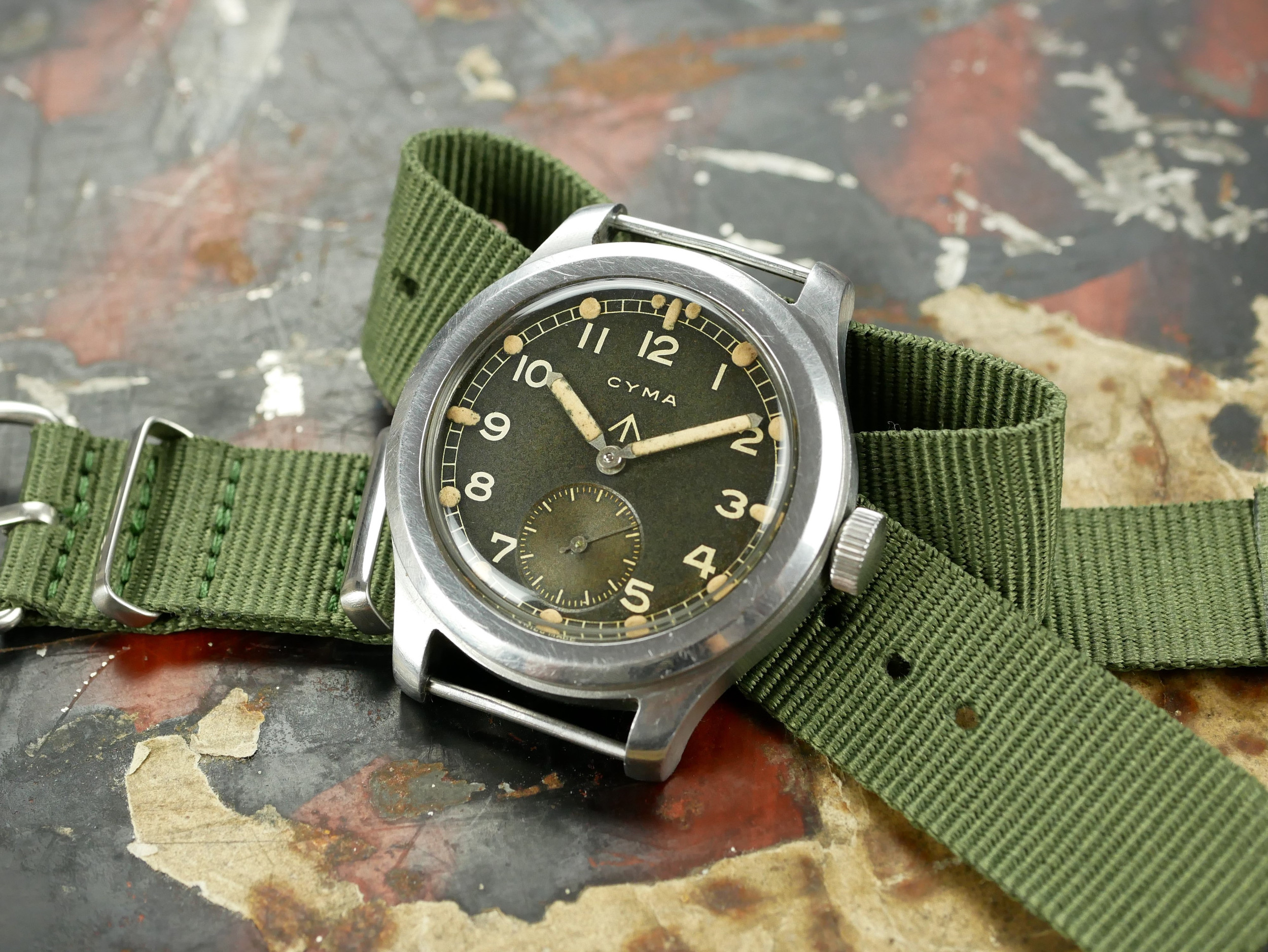 Cyma discount military watch