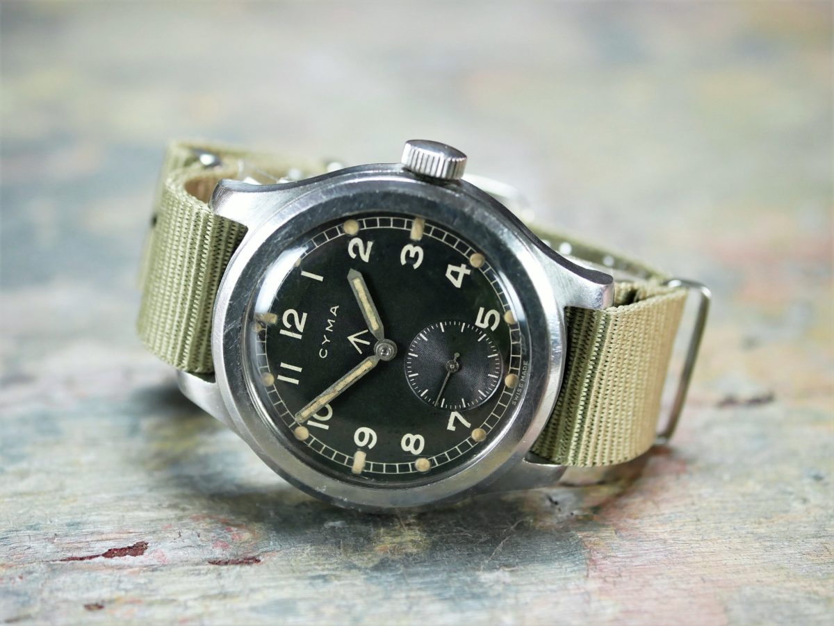 Cyma WWW Dirty Dozen British Military Watch For Sale  