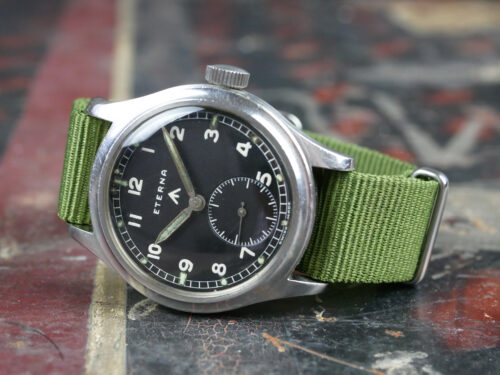 Eterna WWW Dirty Dozen Military Watch