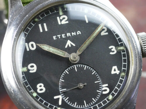 Eterna WWW Dirty Dozen Military Watch