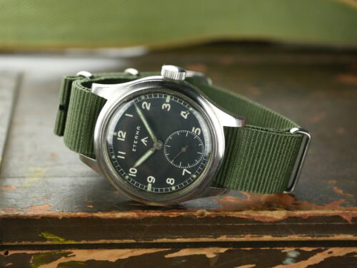 Eterna WWW Dirty Dozen Military Watch