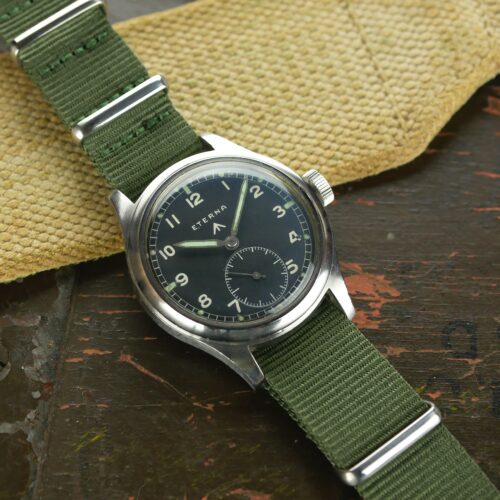 Eterna WWW Dirty Dozen Military Watch