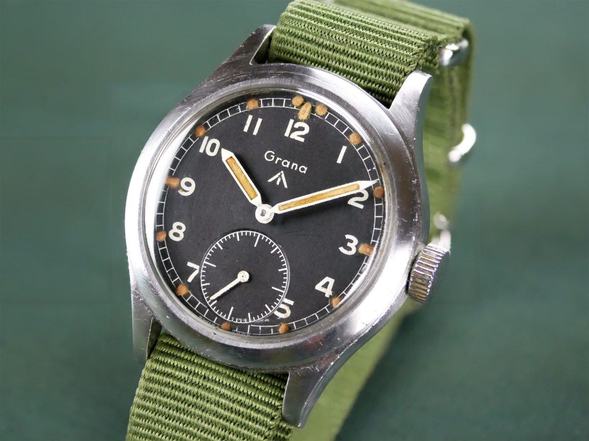 Grana WWW Dirty Dozen British Army Watch c.1945 Sold  