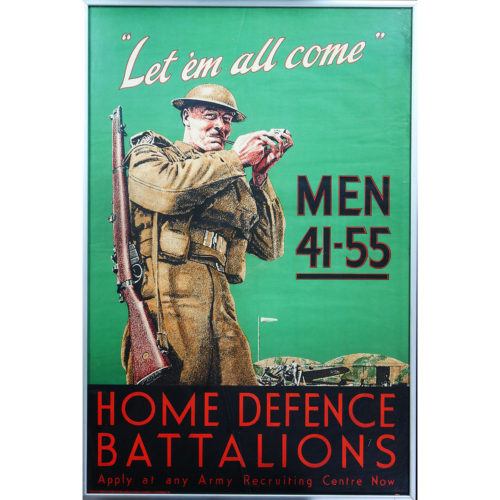 Home Defence Battalions WW2 Poster