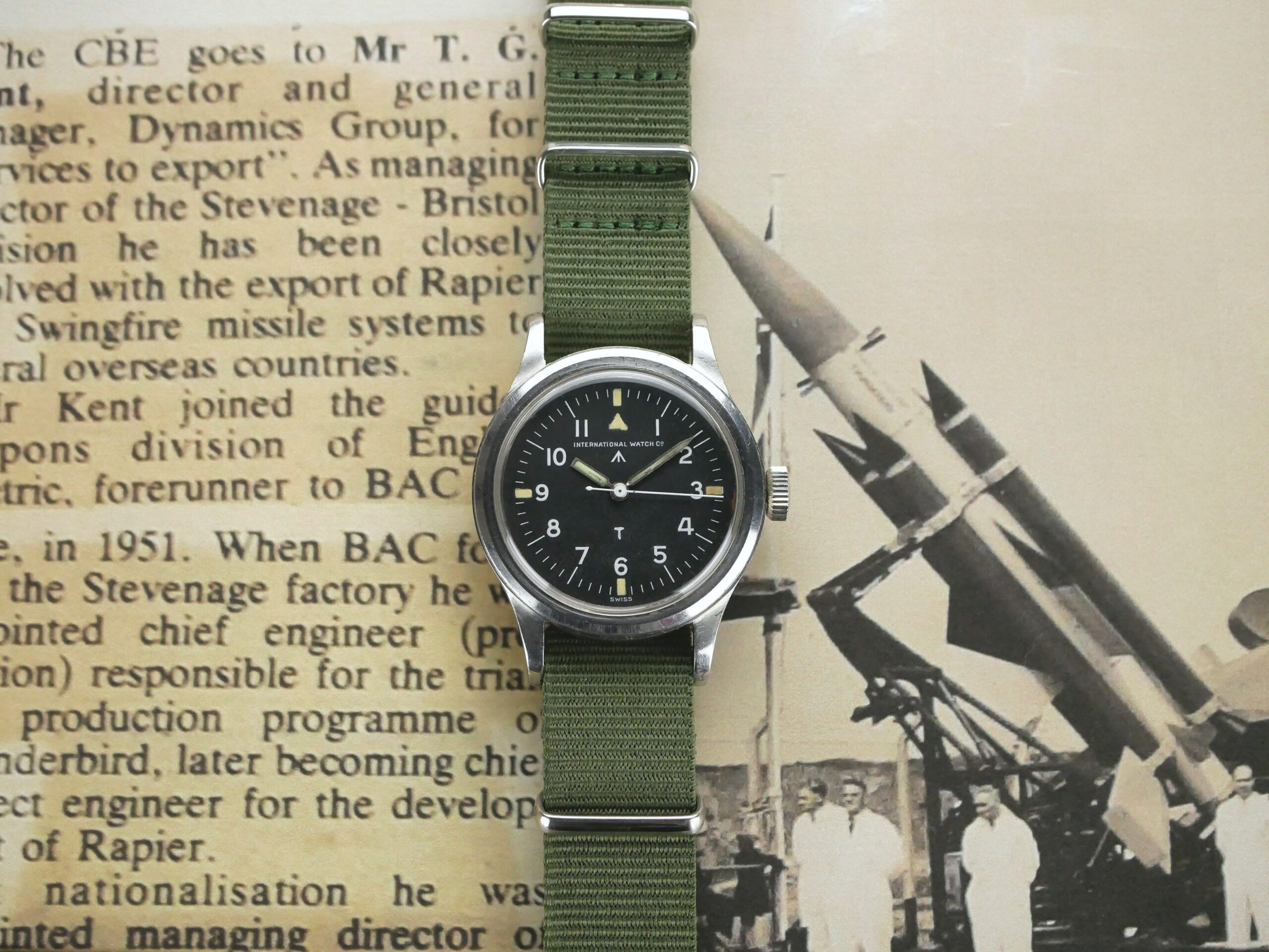IWC Mk 11 British Military RAF Pilot's Watch