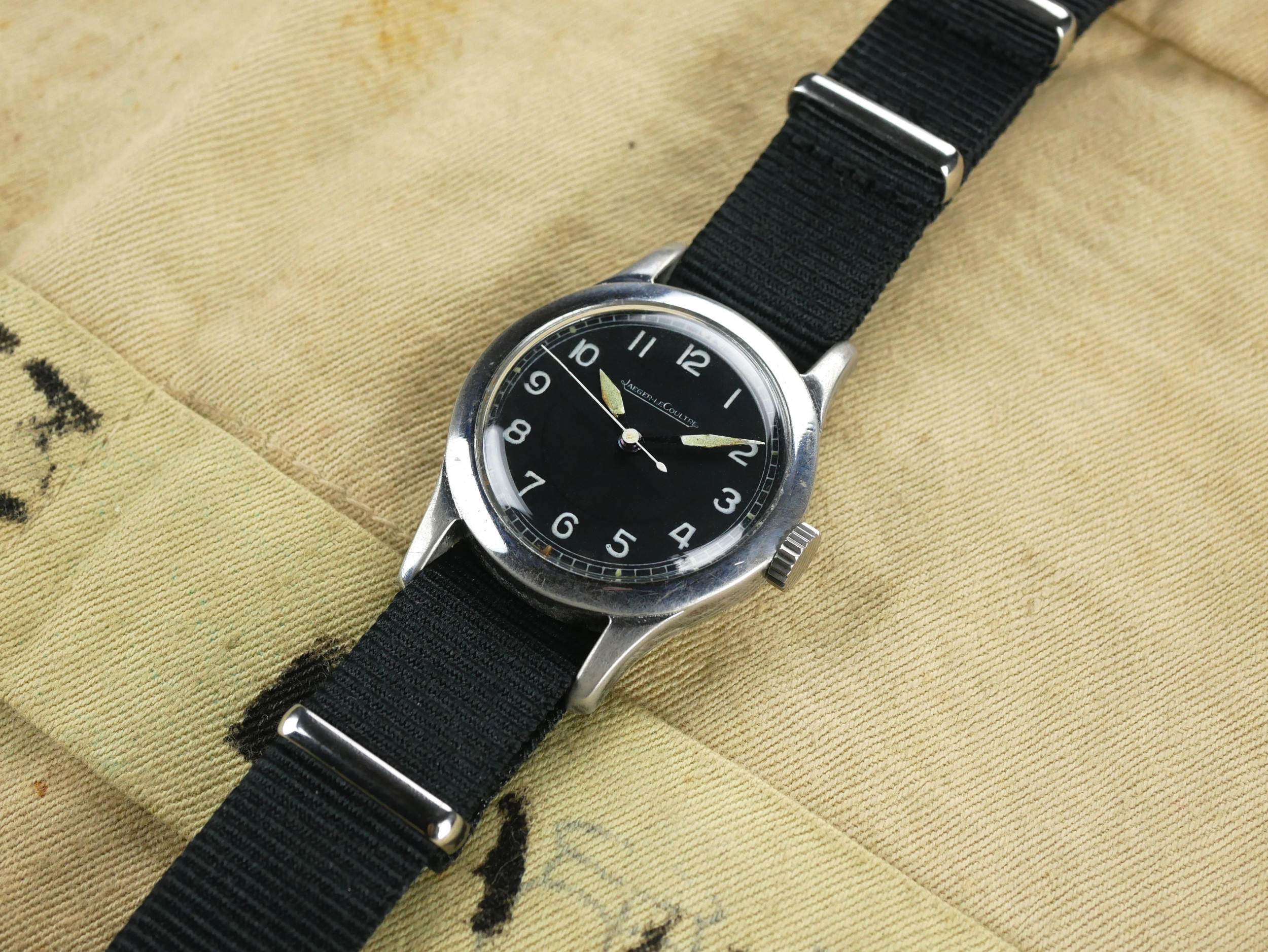 JLC 6B 159 RAF Pilots Military Watch c.1943 For Sale