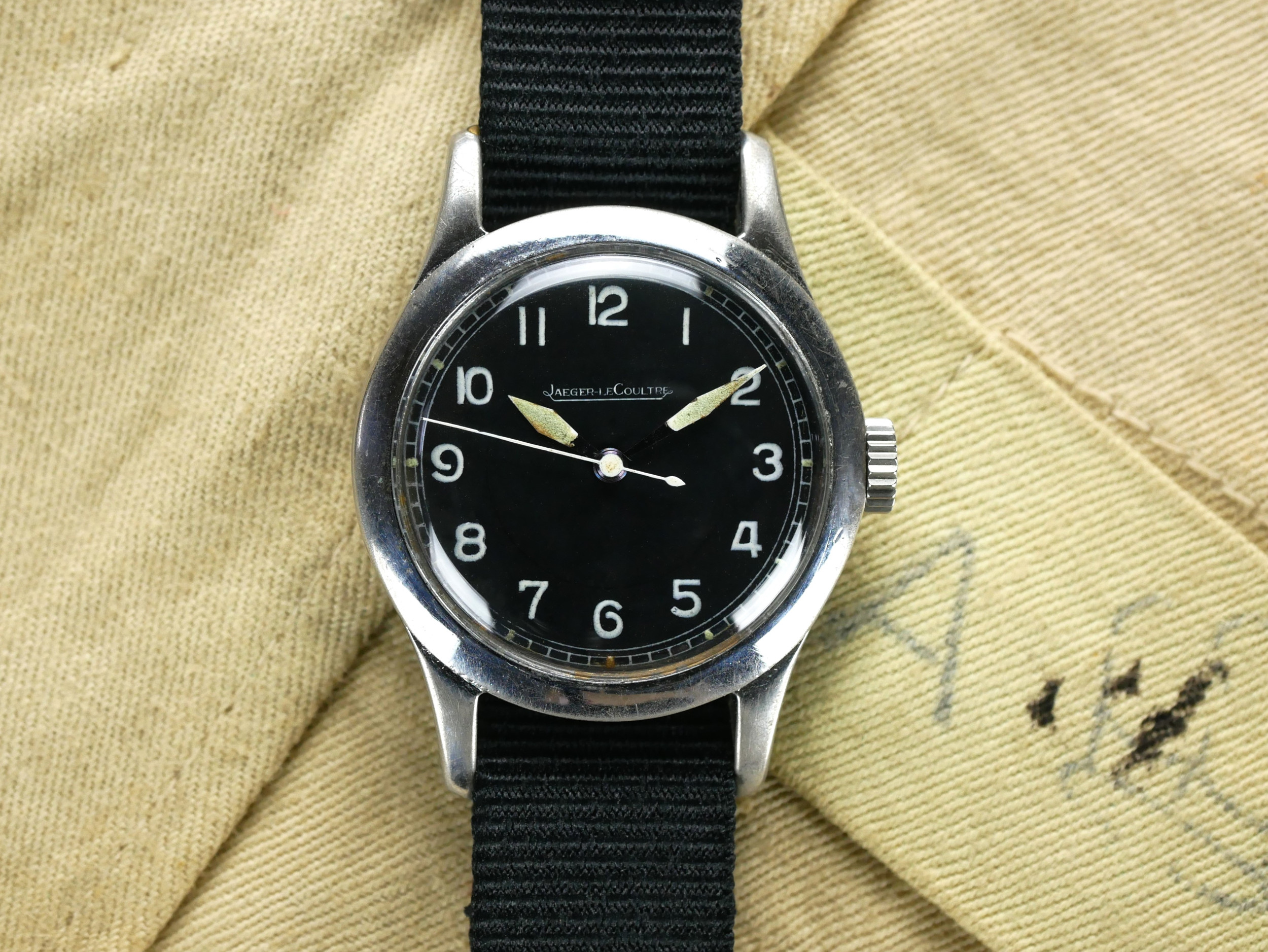 JLC 6B 159 RAF Pilots Military Watch c.1943 For Sale