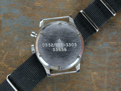 Lemania Chronograph Series 2 Military Watch