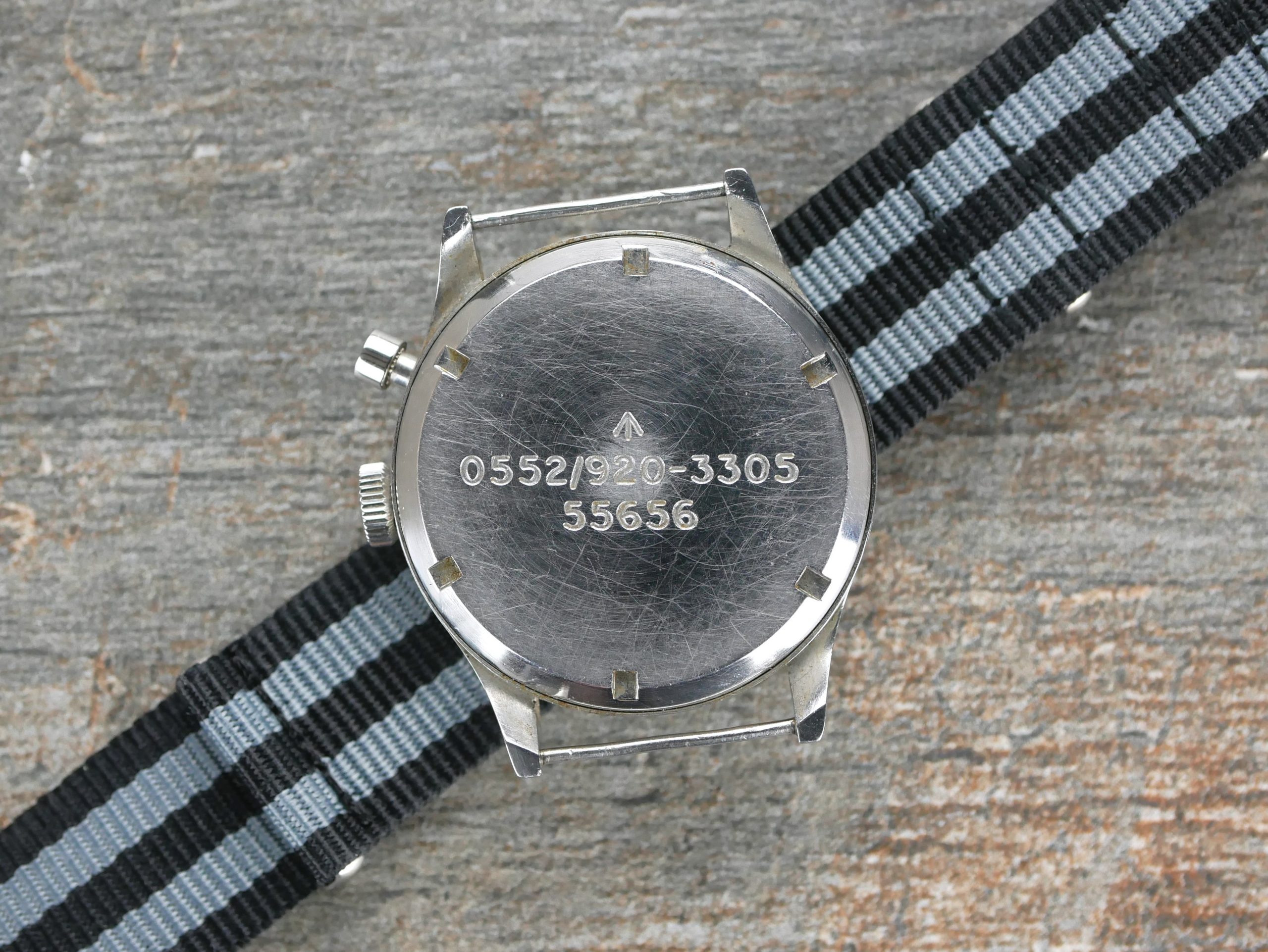 Lemania Chronograph Series 2 Military Watch