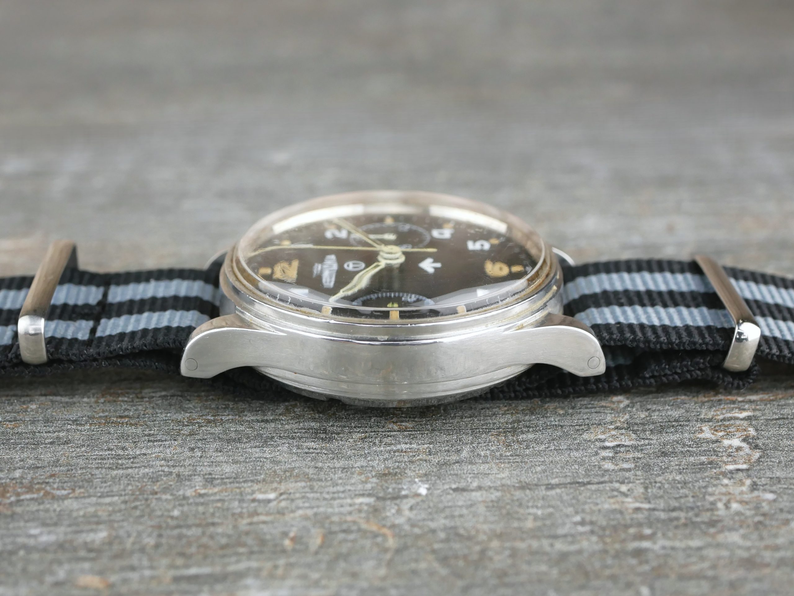 Lemania Chronograph Series 2 Military Watch