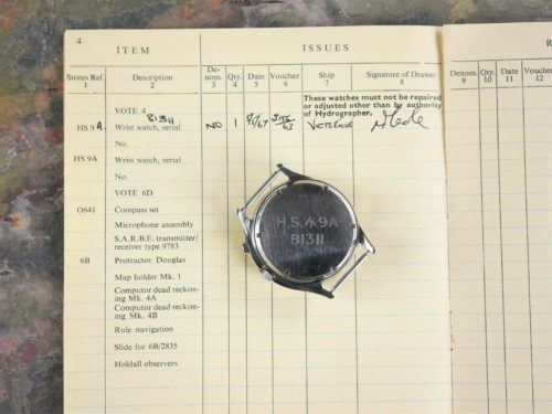 Military Lemania HS9A Chronograph