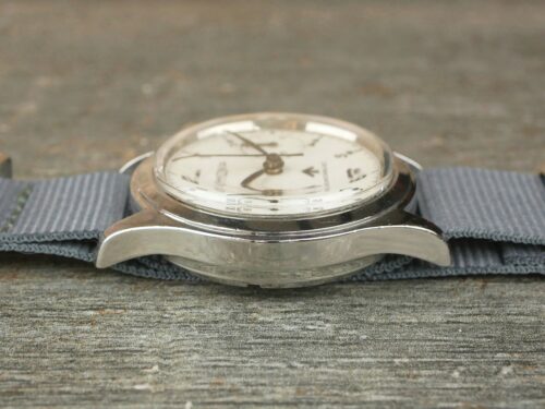 Lemania Royal Navy Nuclear Sub Non-Lume Military Chronograph