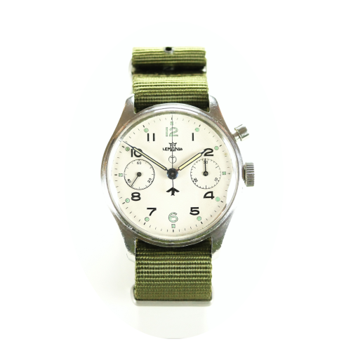 Lemania Series I Fleet Air Arm Chronograph c.1945