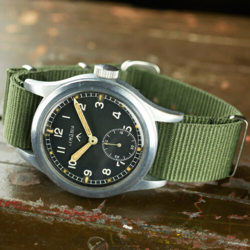 Lemania WWW Dirty Dozen Military Watch