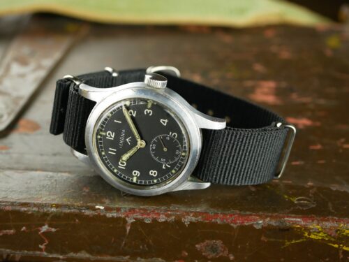 Lemania WWW Dirty Dozen Military Watch