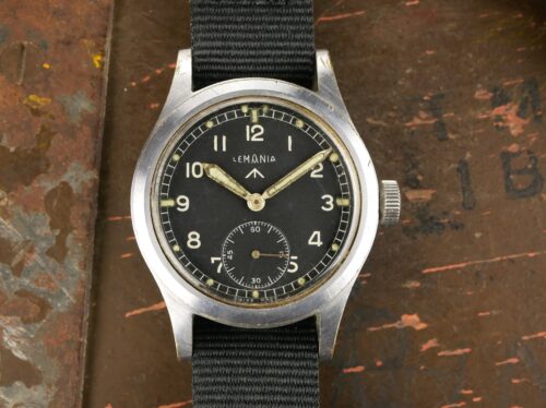 Lemania WWW Dirty Dozen Military Watch