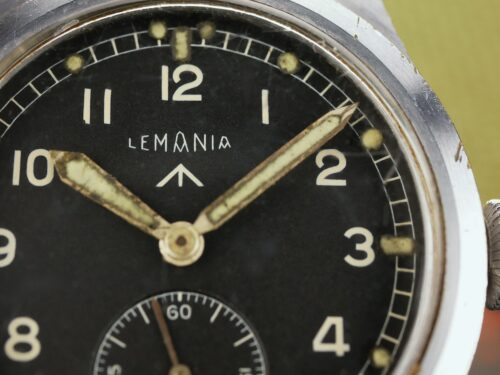 Lemania WWW Dirty Dozen Military Watch