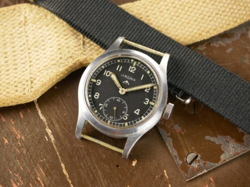 Lemania WWW Dirty Dozen Military Watch