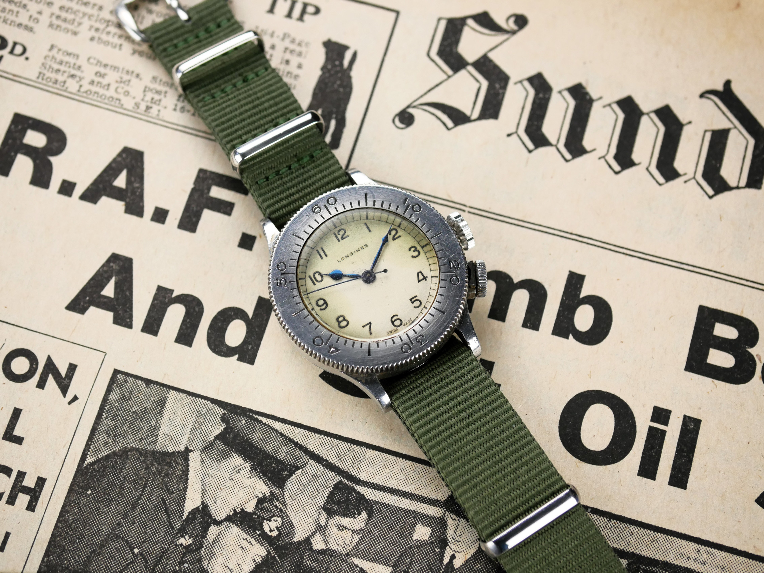 Longines Weems 6B/159 RAF Pilots Watch