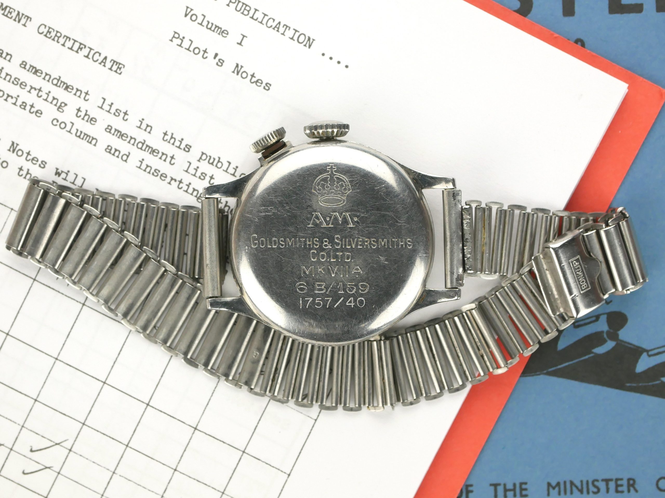Longines Weems 6B/159 RAF Pilots Watch