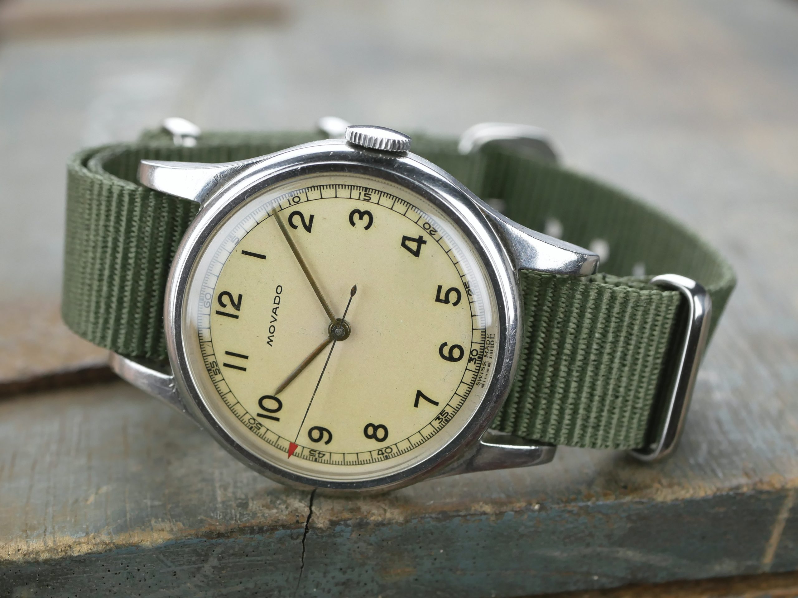 WW2 Movado 6B/159 RAF Pilots Watch