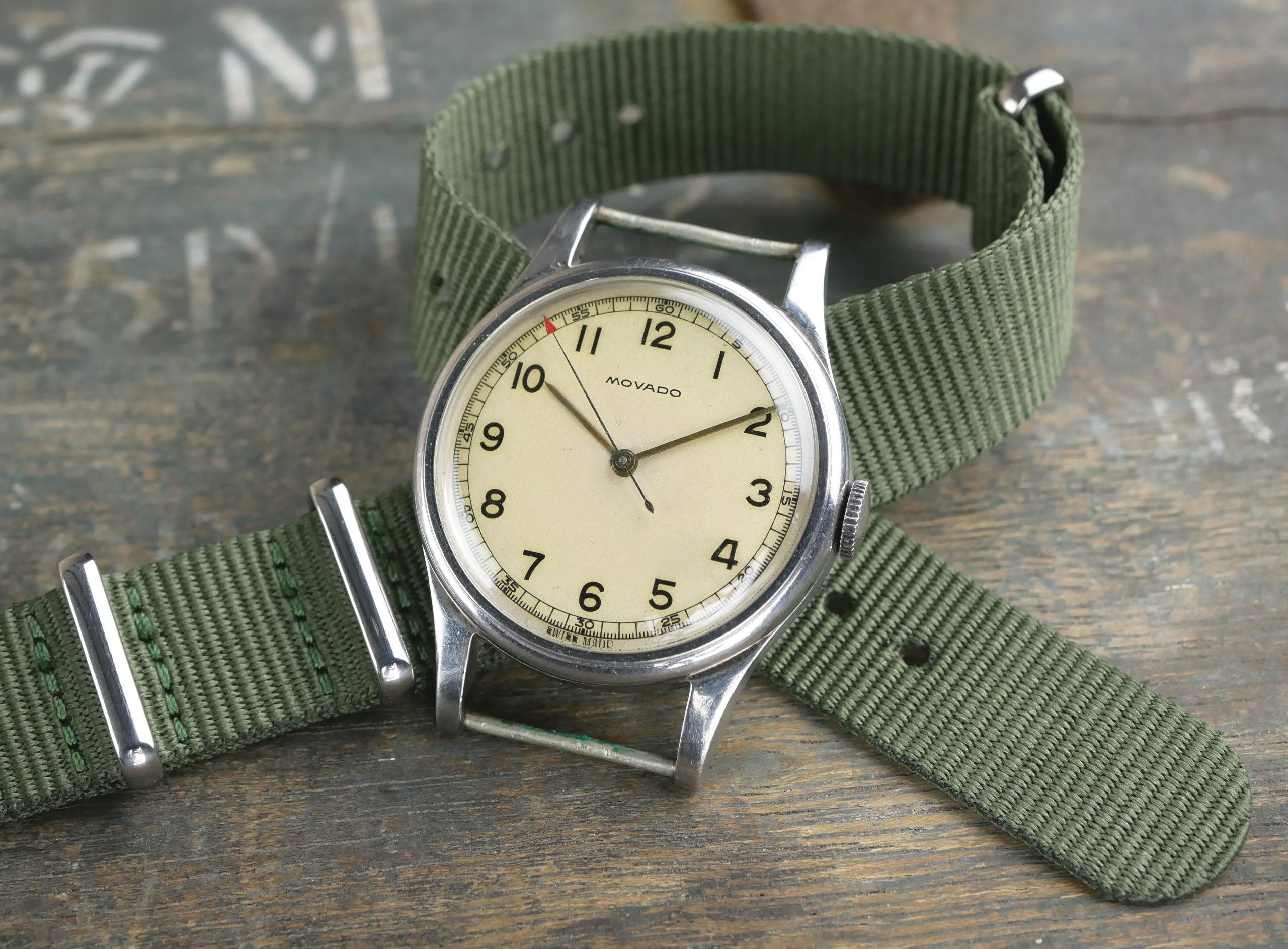 WW2 Movado 6B/159 RAF Pilots Watch