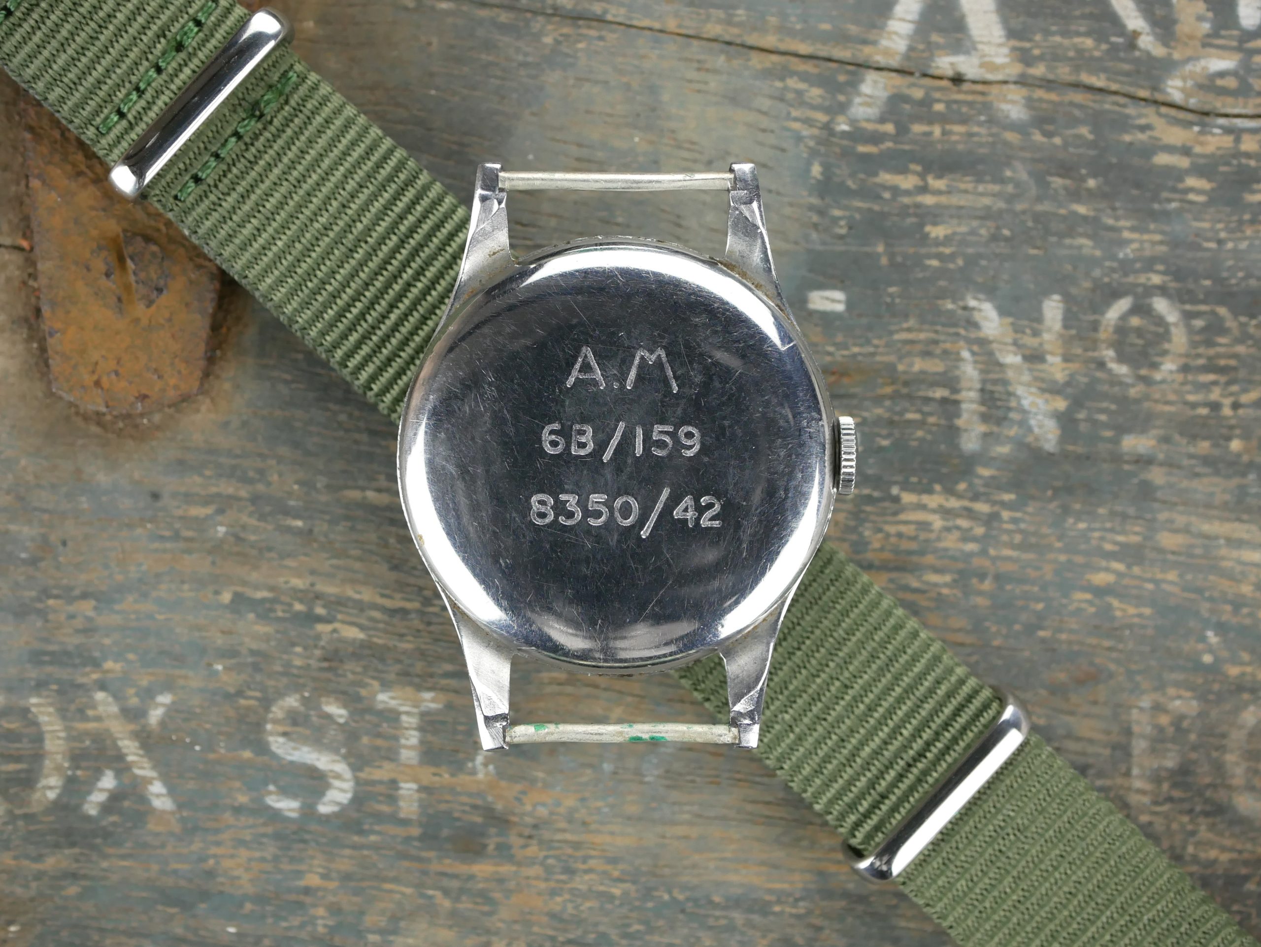 WW2 Movado 6B/159 RAF Pilots Watch