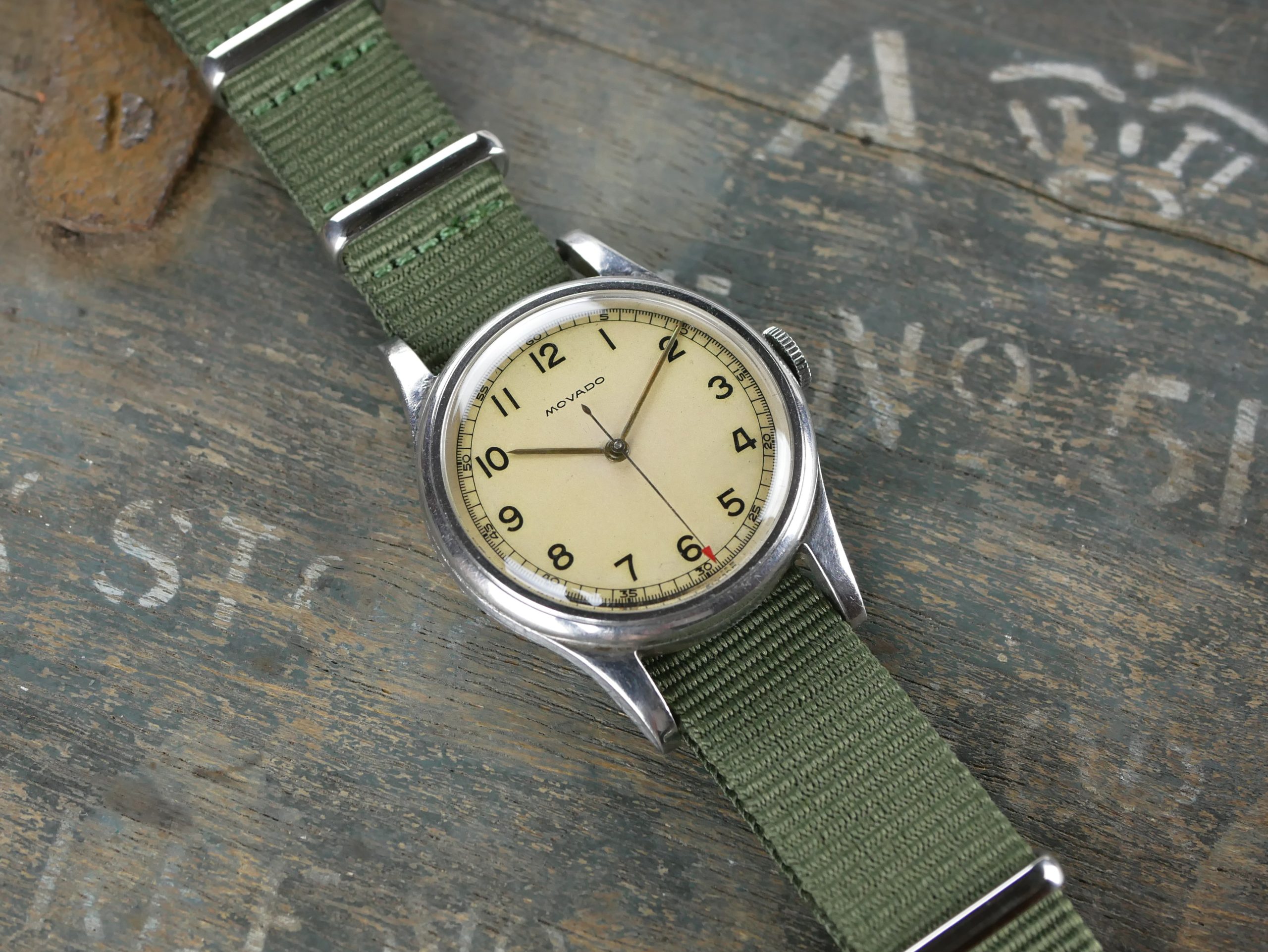 WW2 Movado 6B/159 RAF Pilots Watch