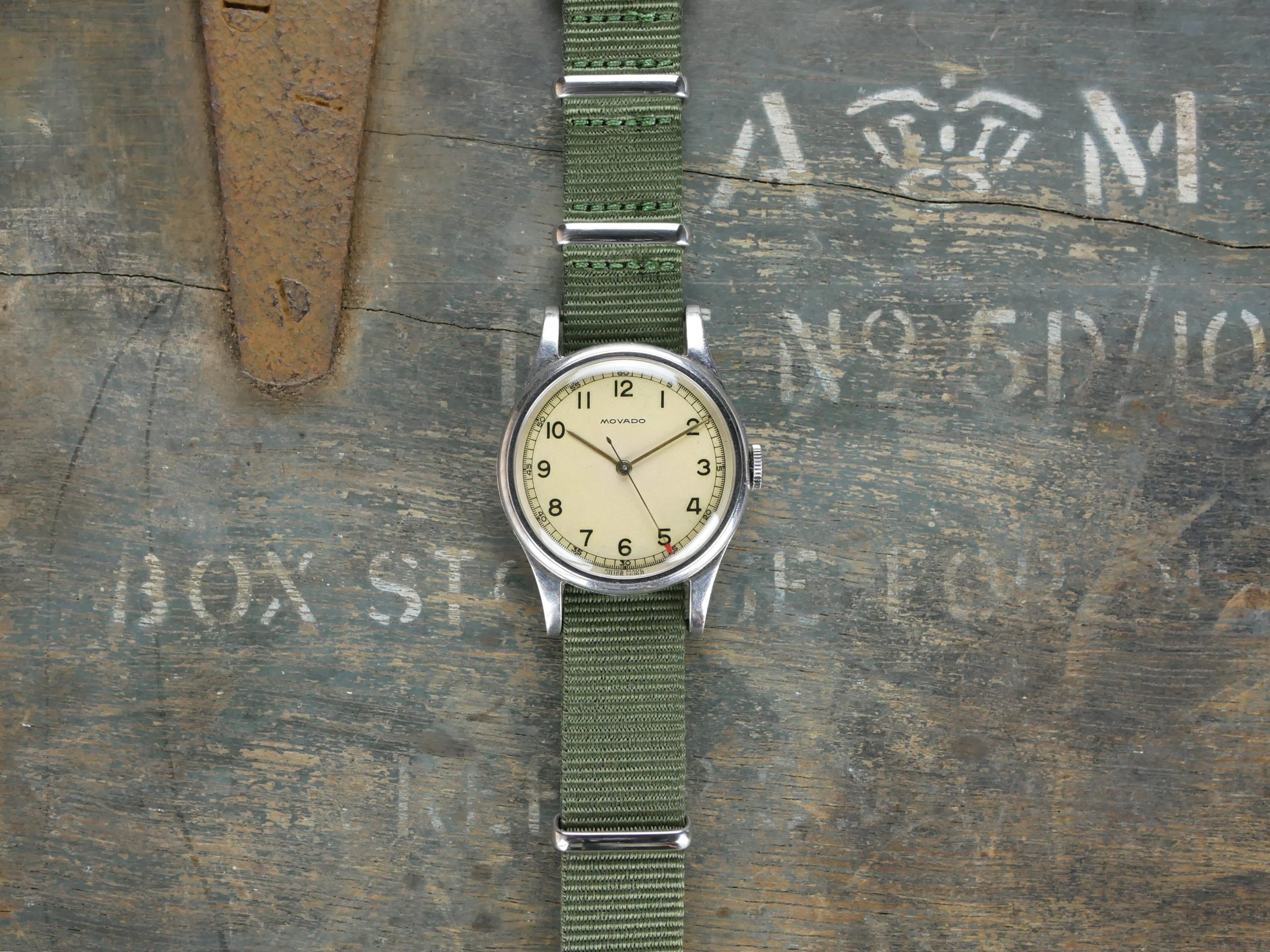 WW2 Movado 6B/159 RAF Pilots Watch