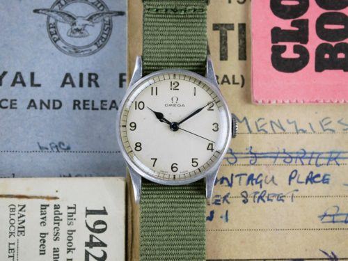 WW2 Omega HS8 Pilots Watch
