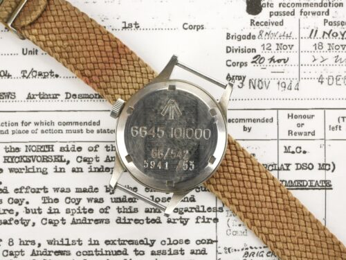 Omega 53 Thin Arrow Military Watch