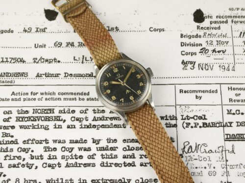 Omega 53 Thin Arrow Military Watch