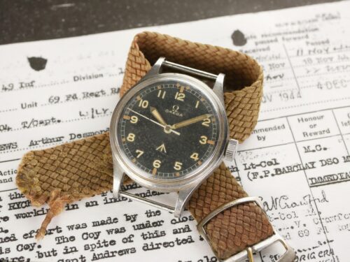 Omega 53 Thin Arrow Military Watch