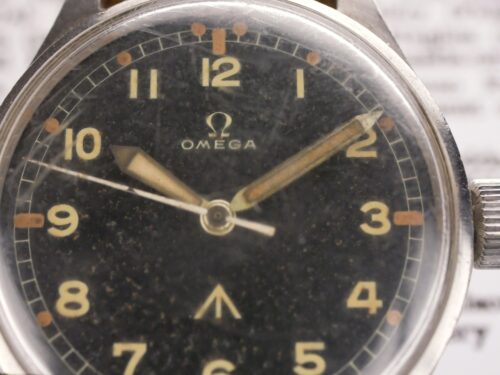 Omega 53 Thin Arrow Military Watch