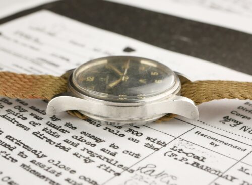 Omega 53 Thin Arrow Military Watch