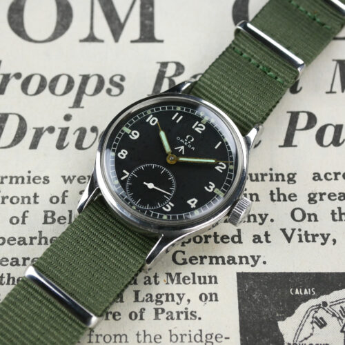 Omega WWW Dirty Dozen Military Watch