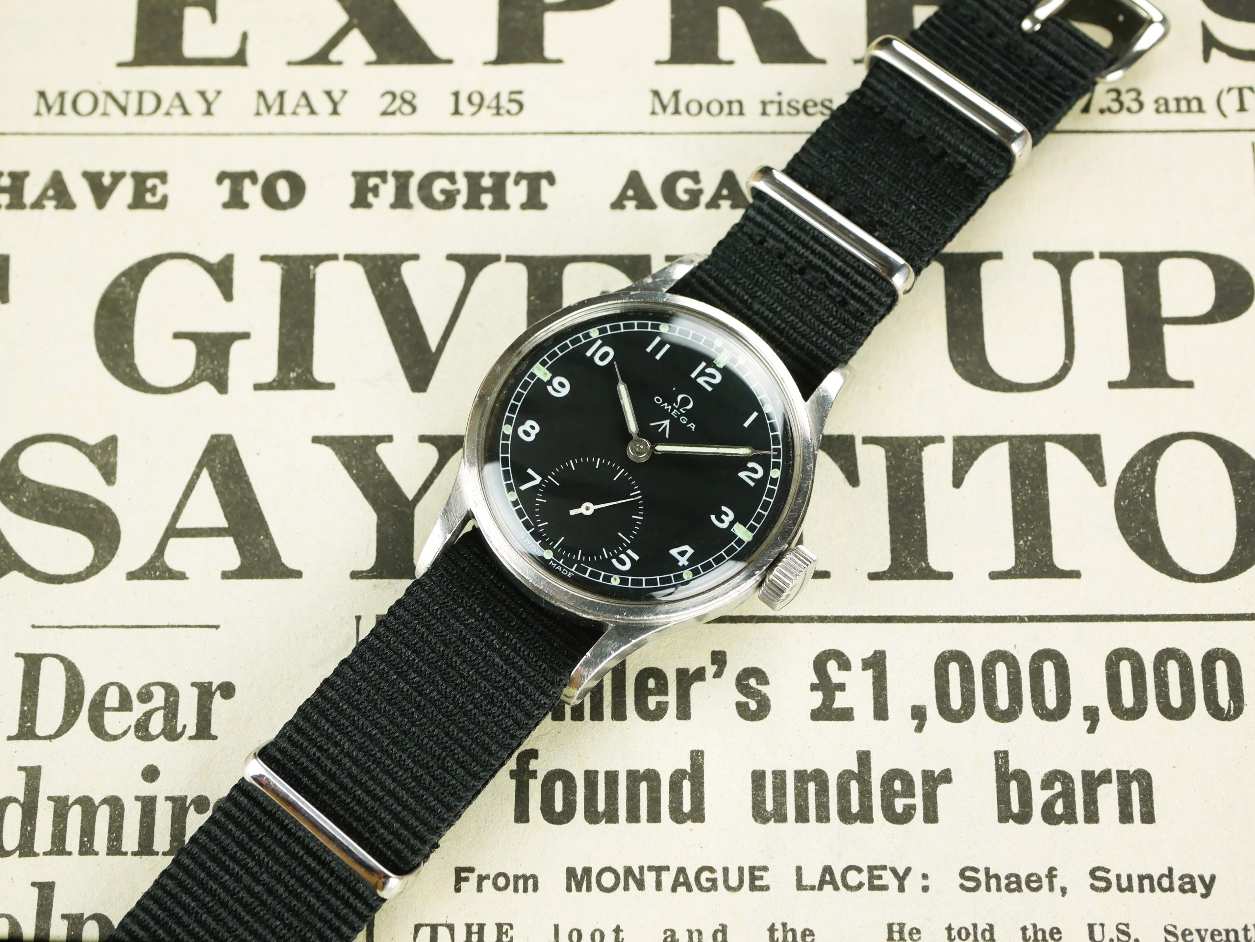 Omega WWW Dirty Dozen Military Watch