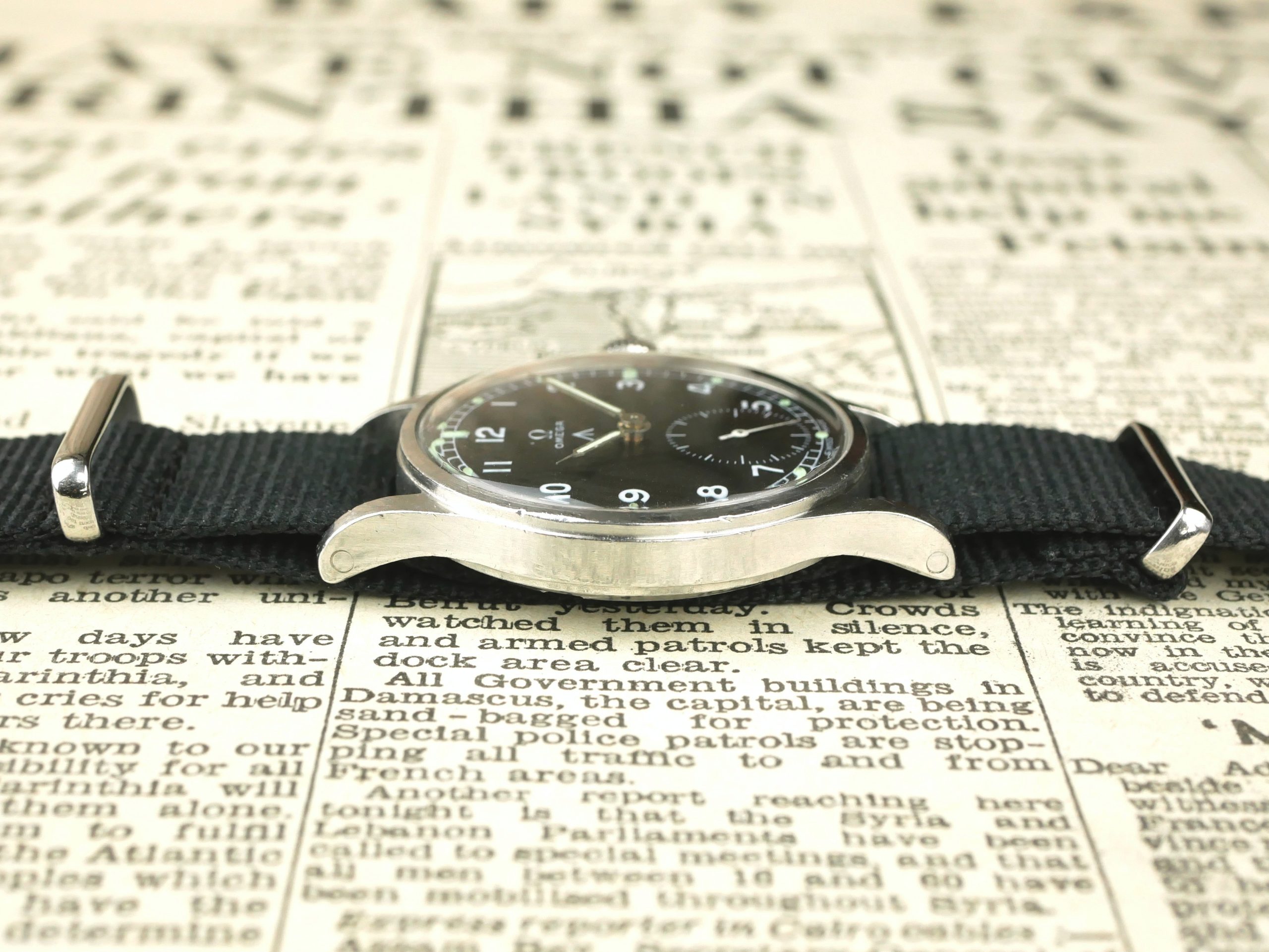 Omega WWW Dirty Dozen Military Watch