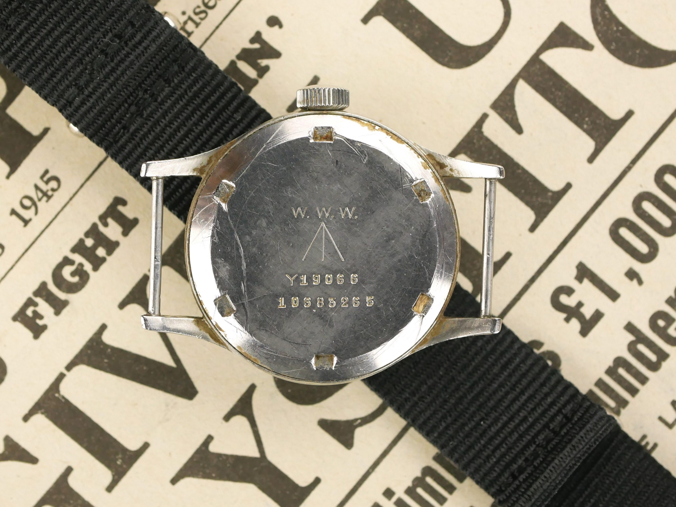 Omega WWW Dirty Dozen Military Watch