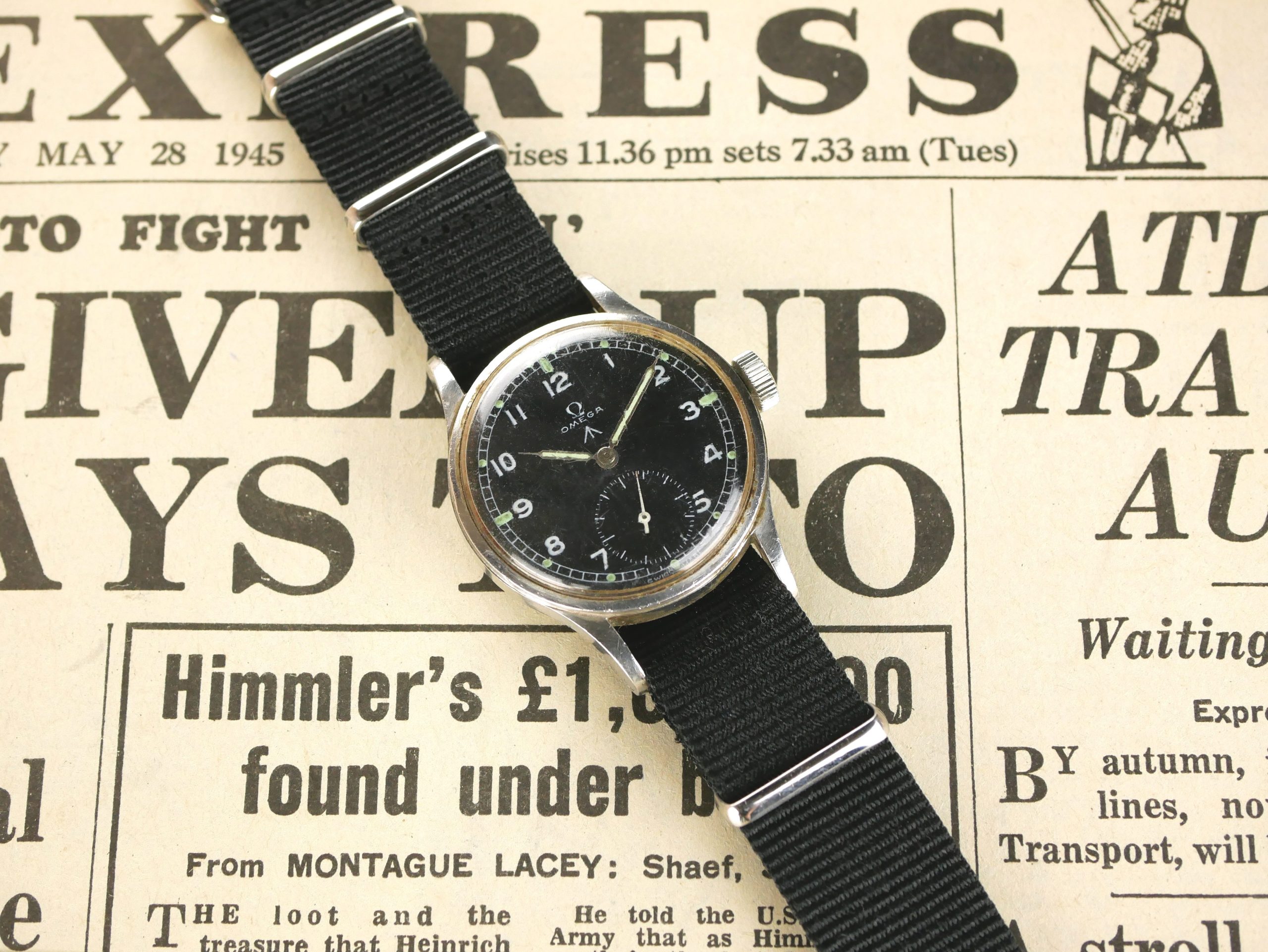 Omega WWW Dirty Dozen Military Watch