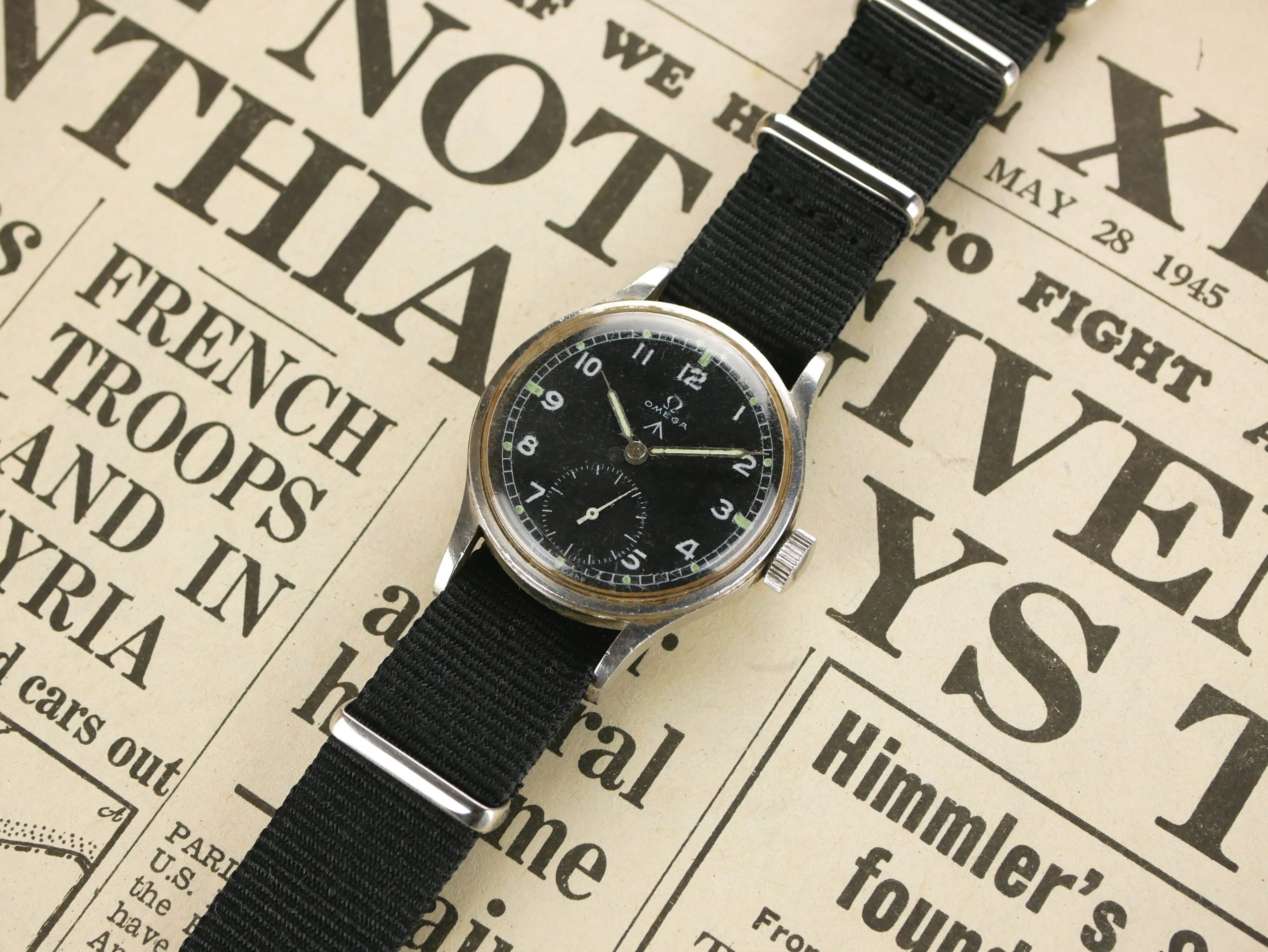 Omega WWW Dirty Dozen Military Watch