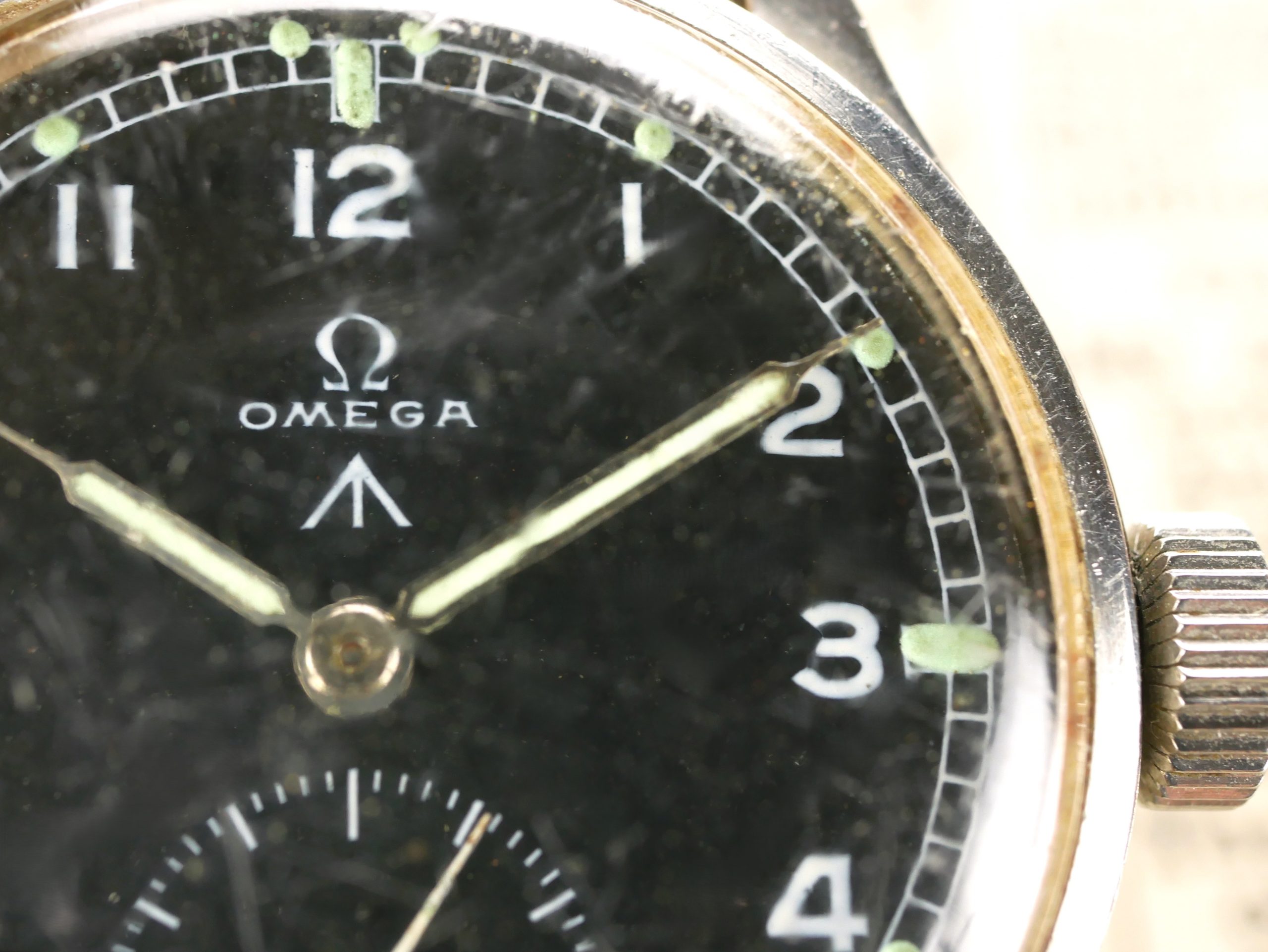Omega WWW Dirty Dozen Military Watch