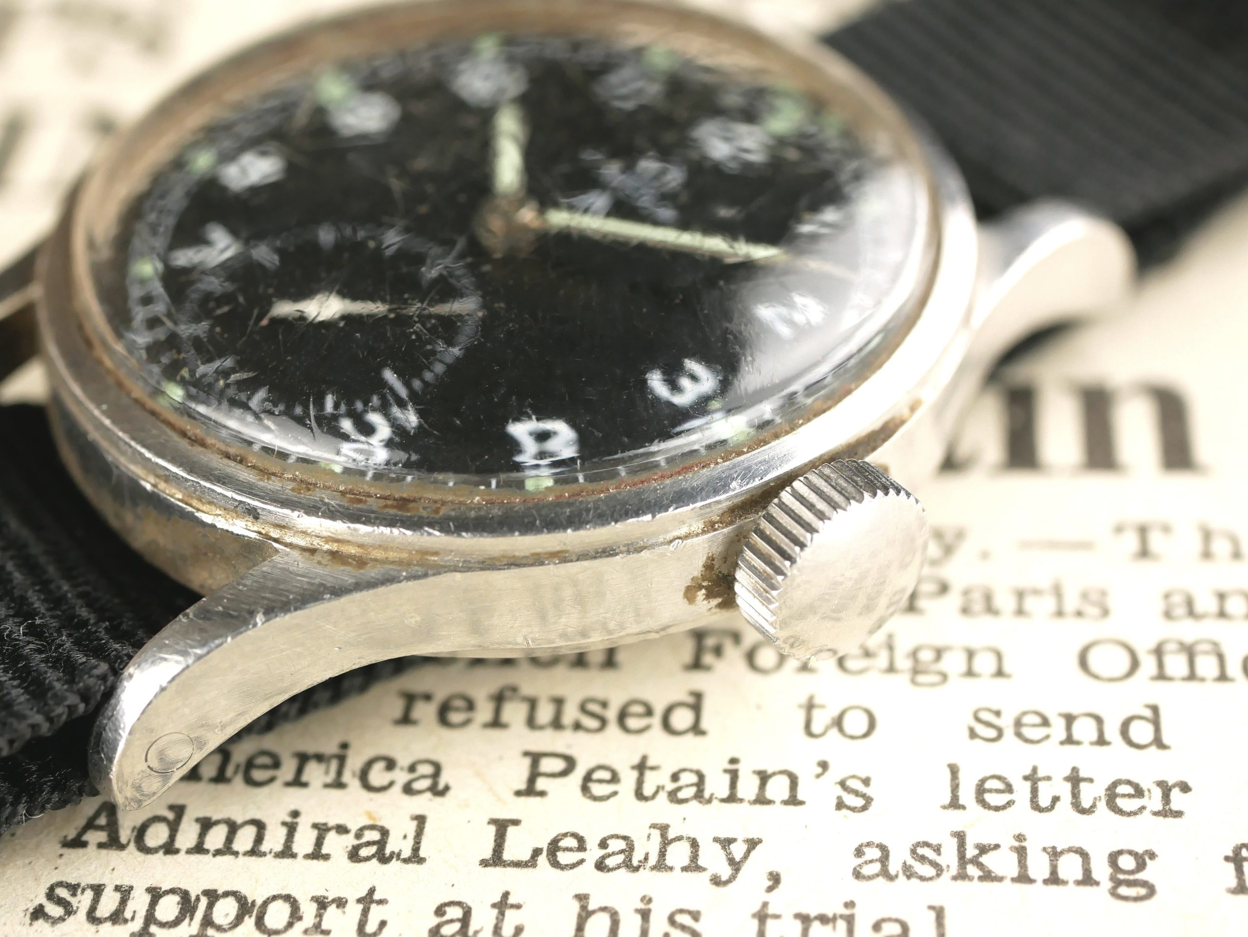 Omega WWW Dirty Dozen Military Watch
