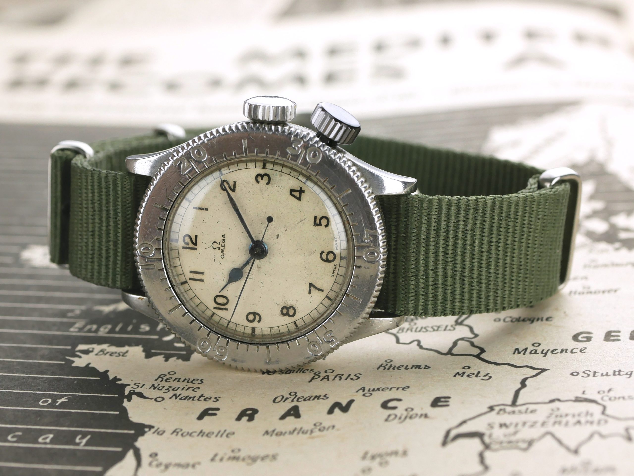 WW2 Omega Weems 6B/159 RAF Watch