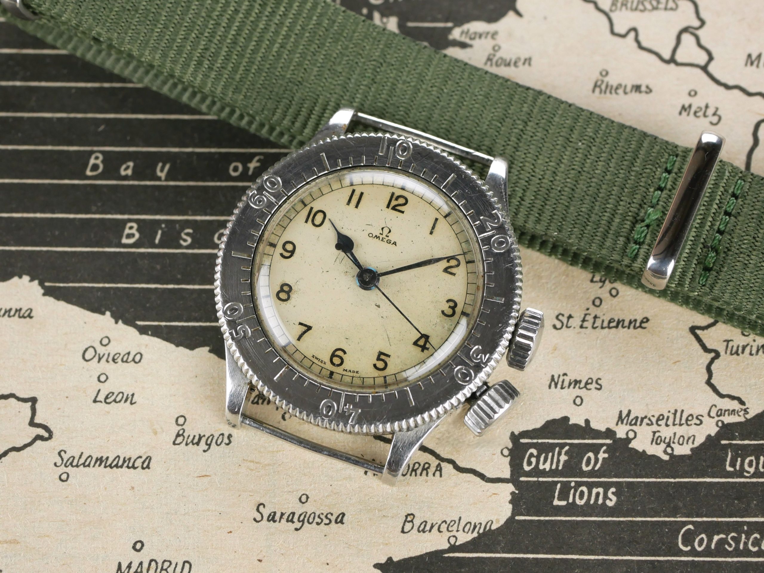 WW2 Omega Weems 6B/159 RAF Watch