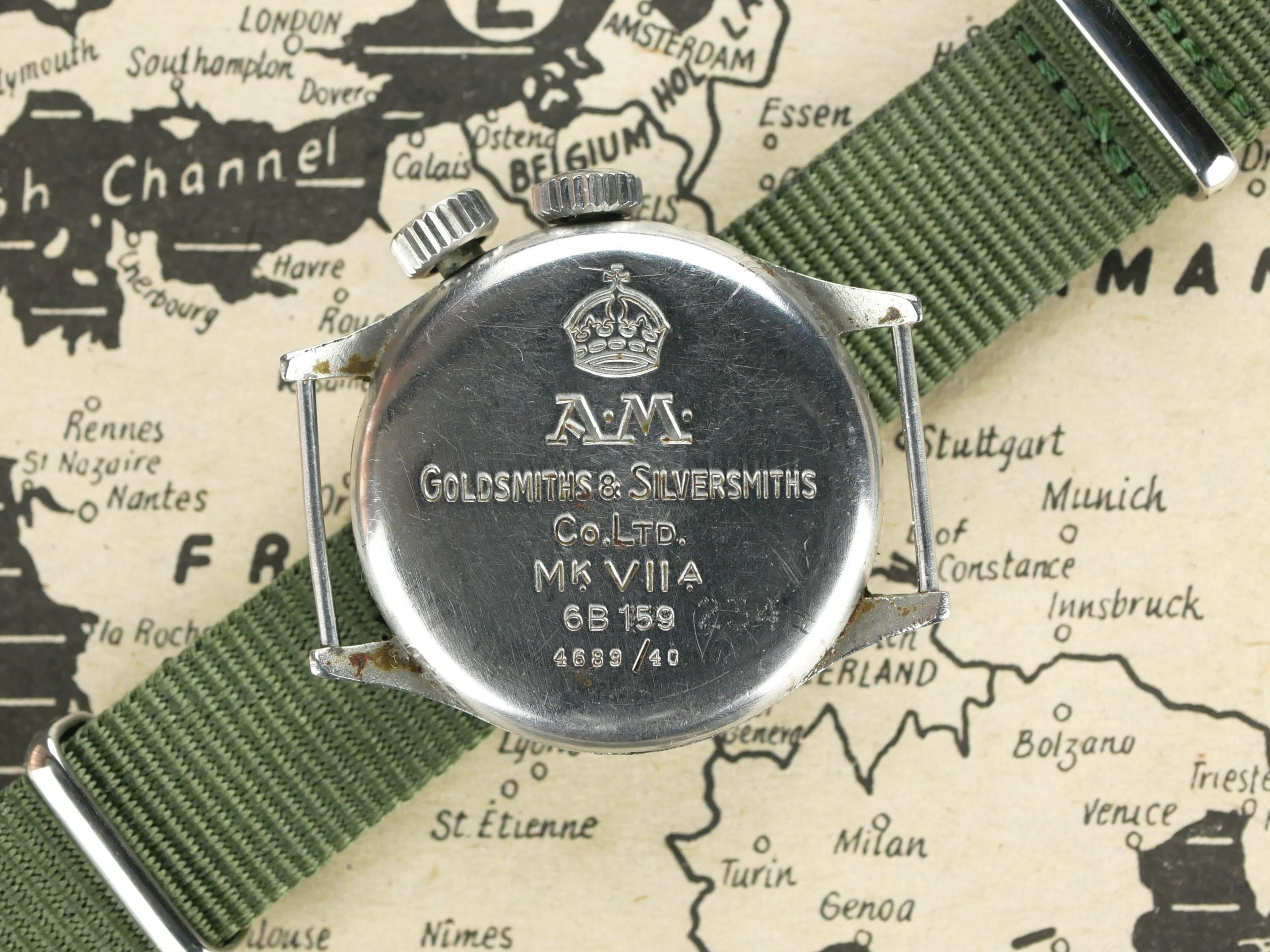 WW2 Omega Weems 6B/159 RAF Watch