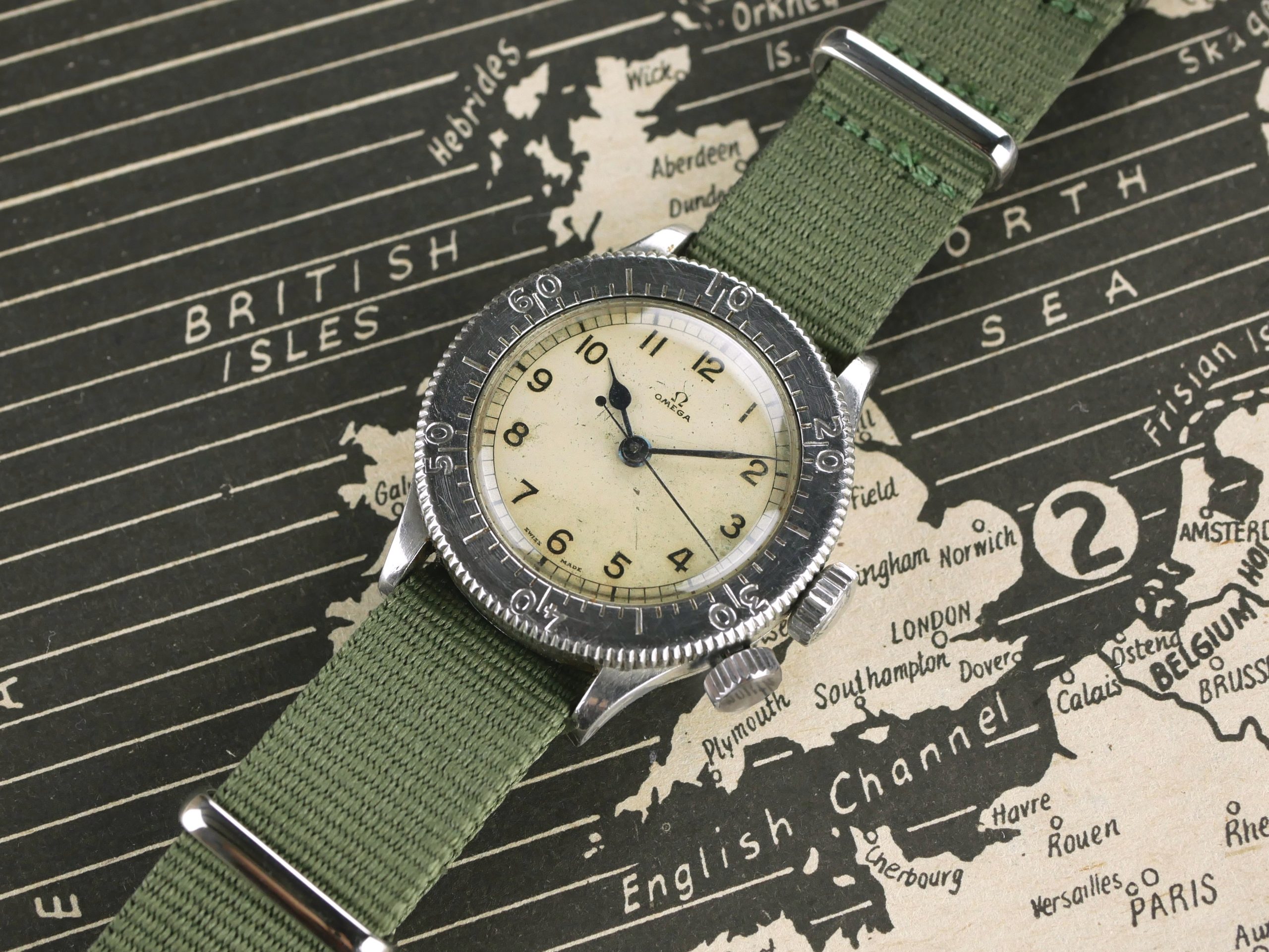 WW2 Omega Weems 6B/159 RAF Watch